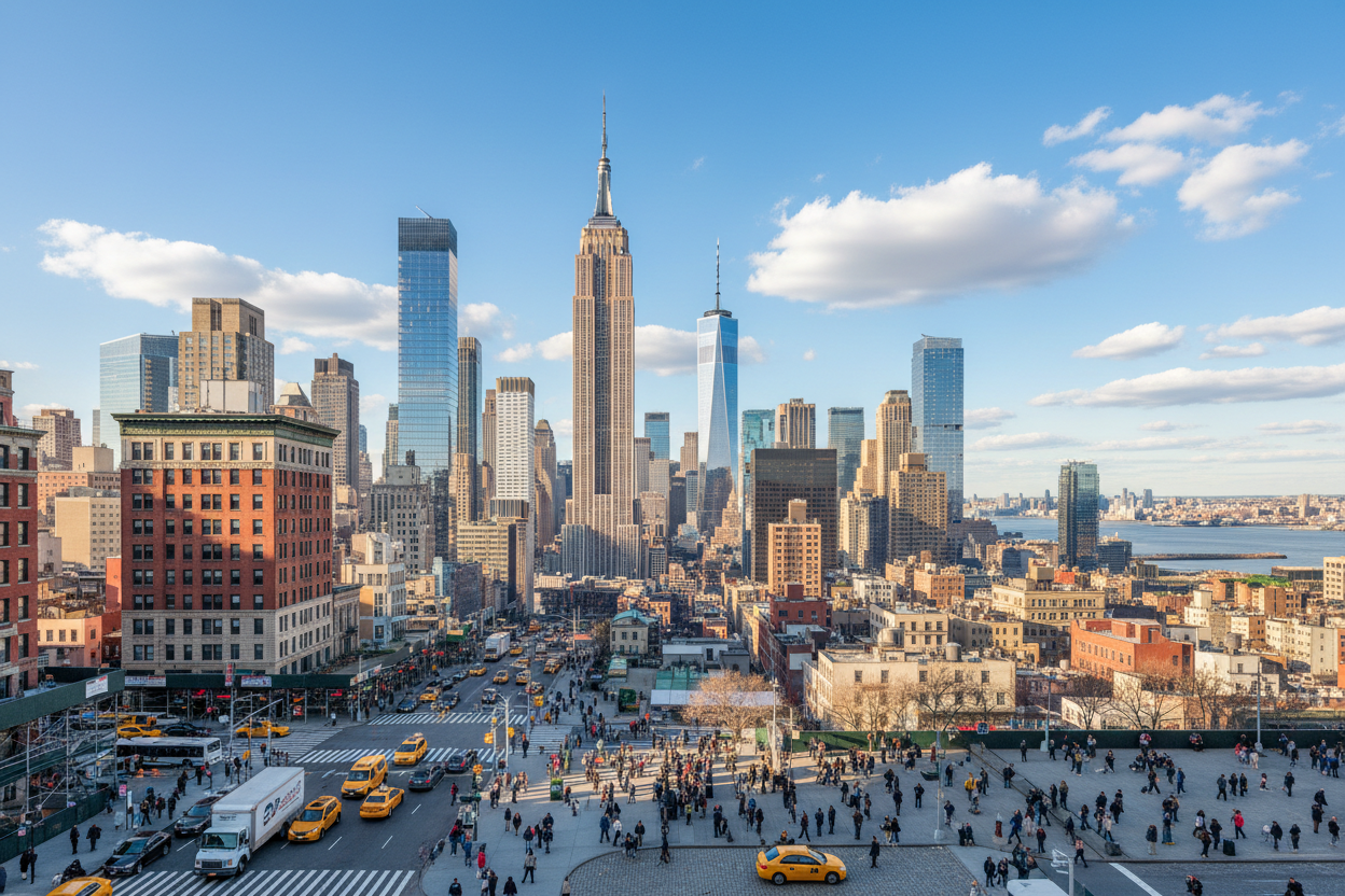 new york day time